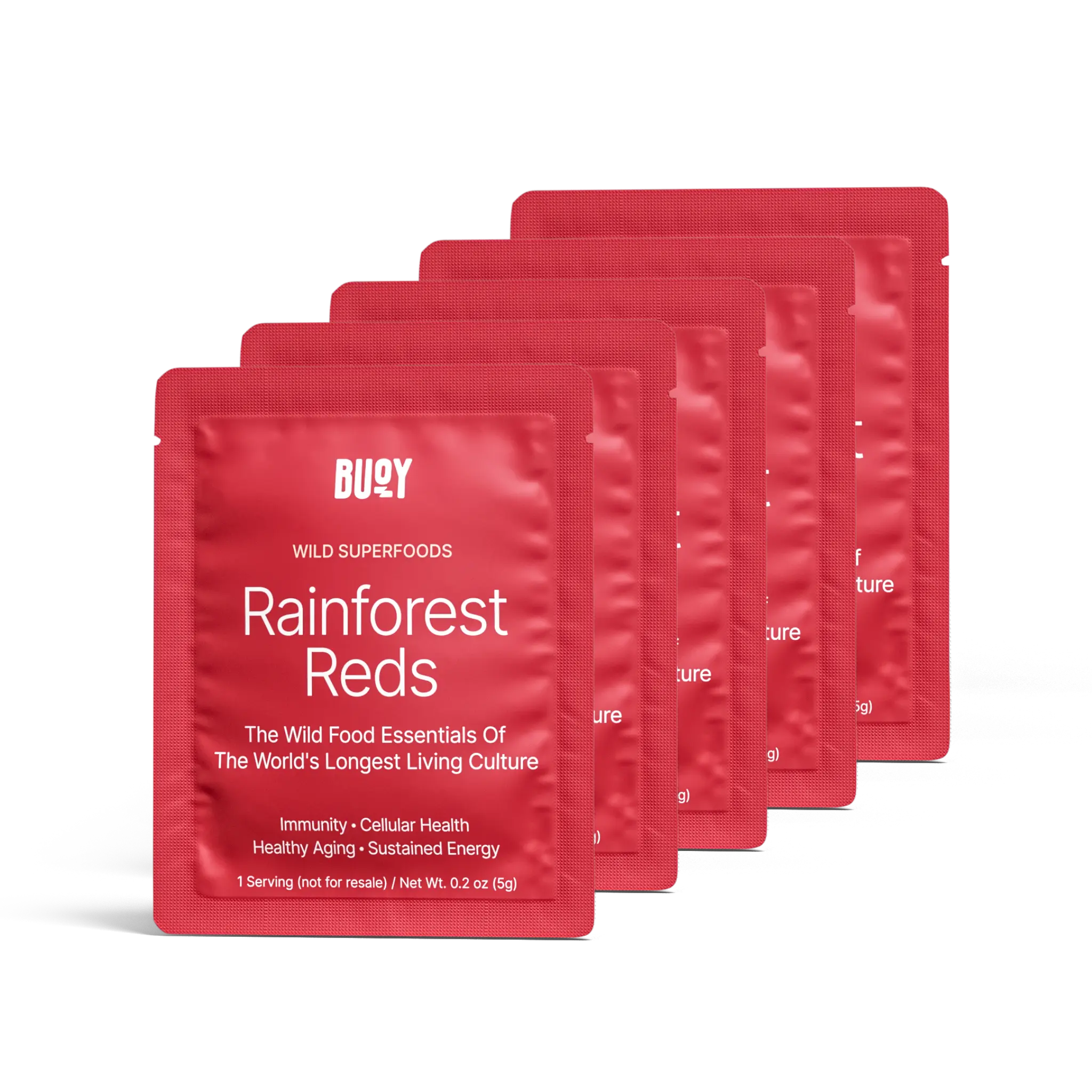 Rainforest Reds (5x Travel Packs)